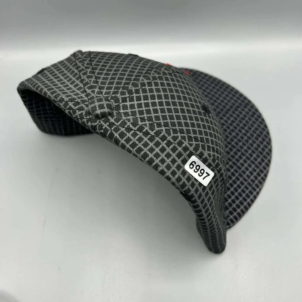 Air Jordan Flight Hat Men 7 Black Embroidered Jumpman Fitted Cap